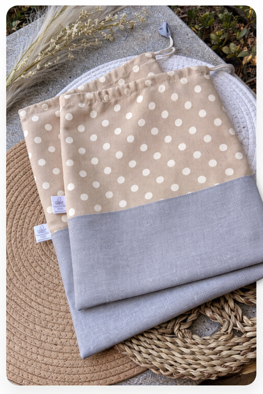 Bolsa de género - beige