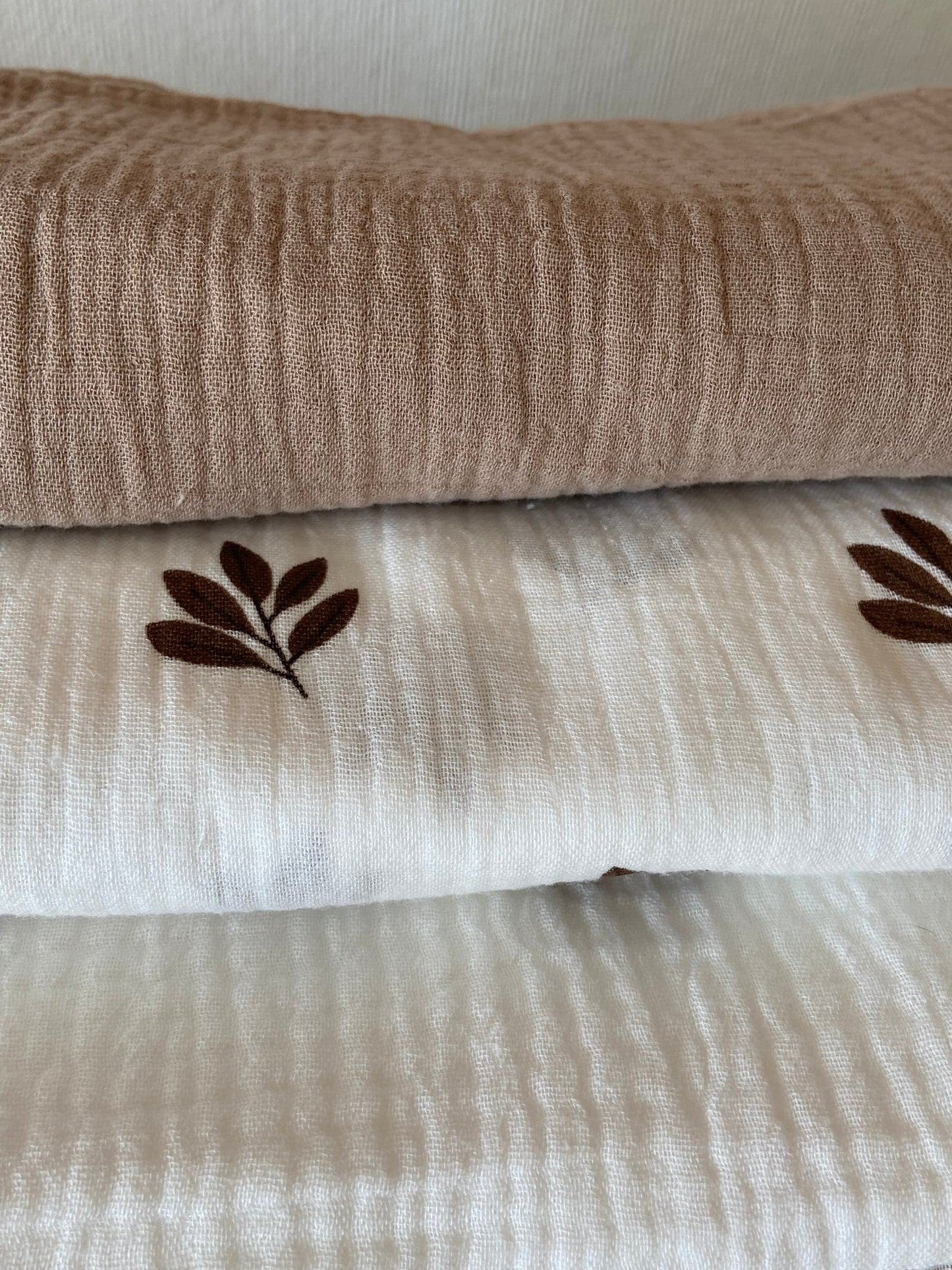 Swaddle XL blanco espigas café