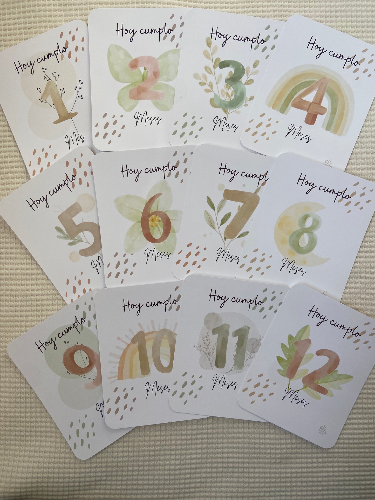 Tarjetas cumple mes
