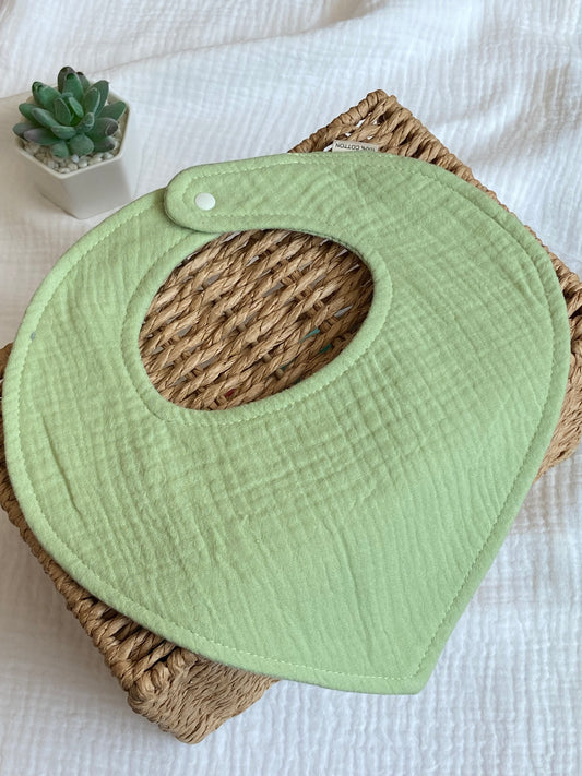 Babero bandana verde agua
