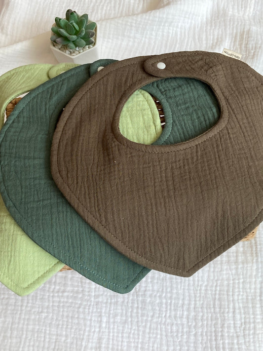 Babero bandana café