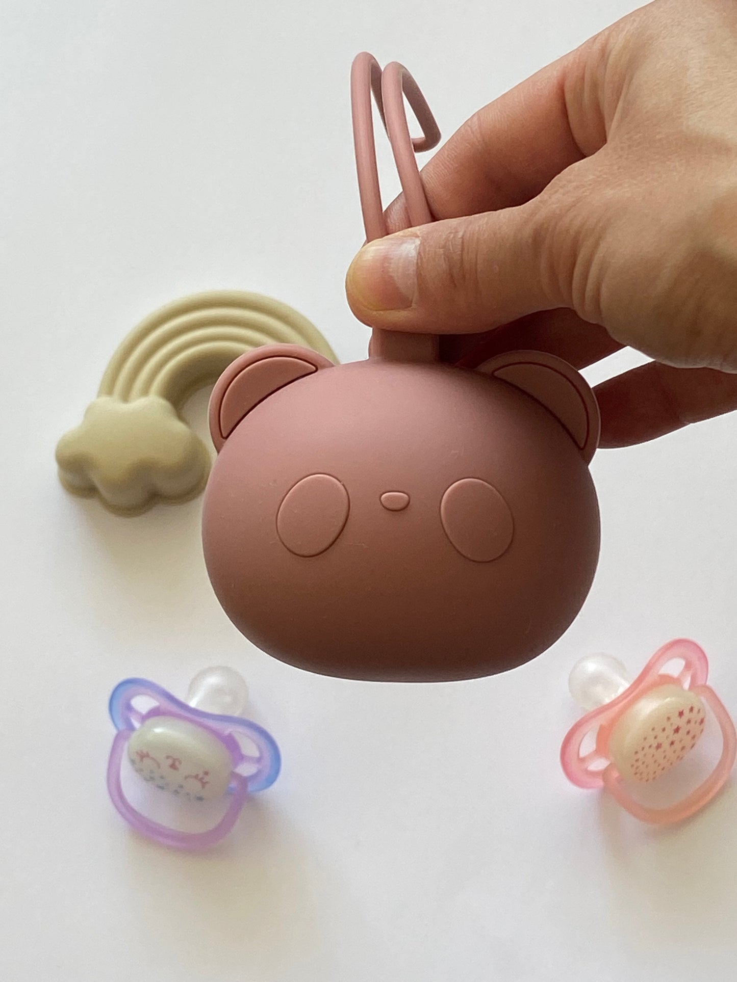 Guarda chupete palo rosa