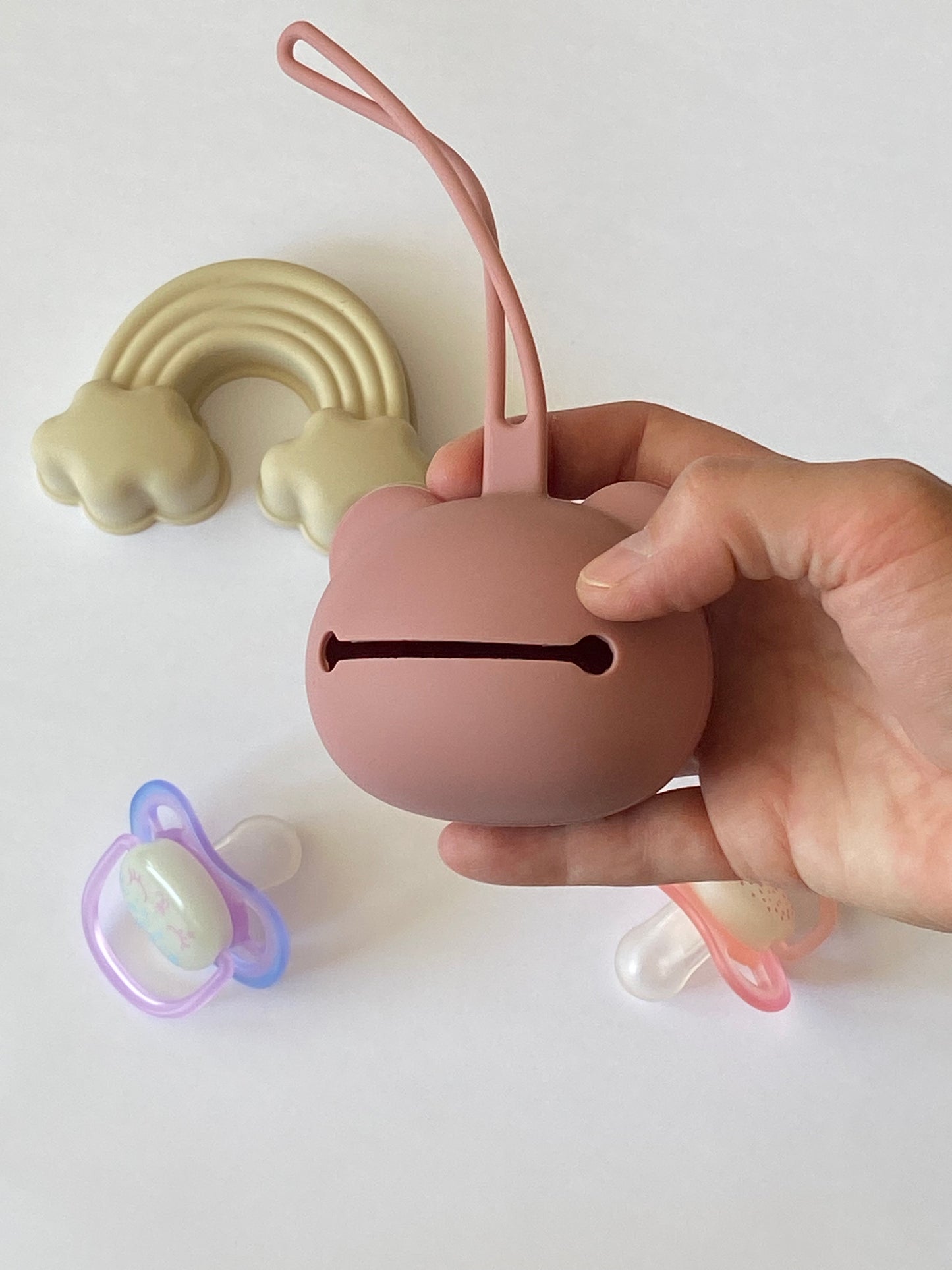 Guarda chupete palo rosa