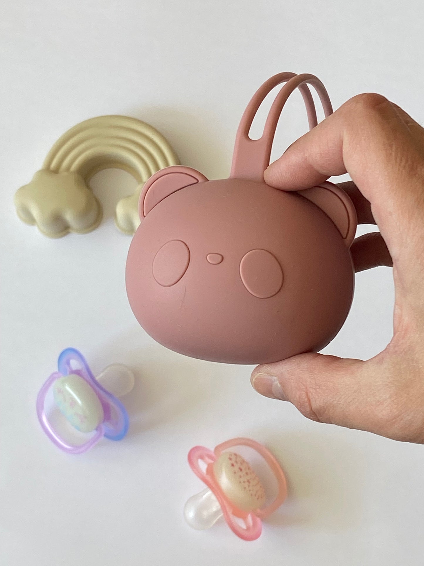 Guarda chupete palo rosa