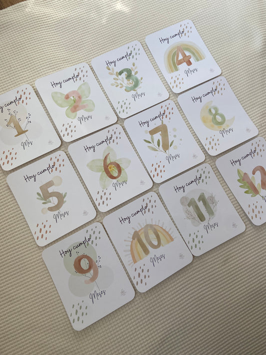 Tarjetas cumple mes
